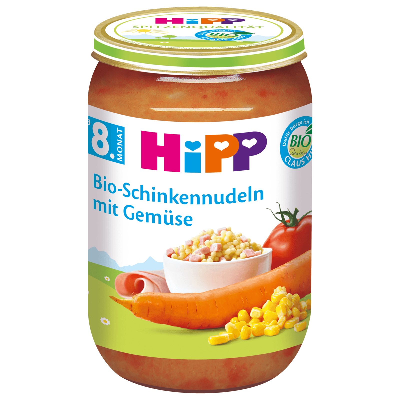HIPP 6540-01 SCHINKENNUDELN 8M 220G GL