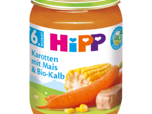 HIPP 6280-01 KAROTTEN+ MAIS+KALB 6M 190G GL