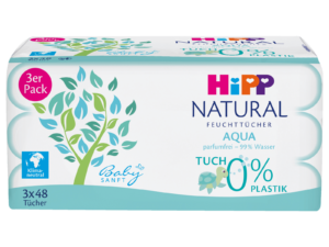 HIPP BS90019 FEUCHTT NATURAL AQUA, 3X48ST P