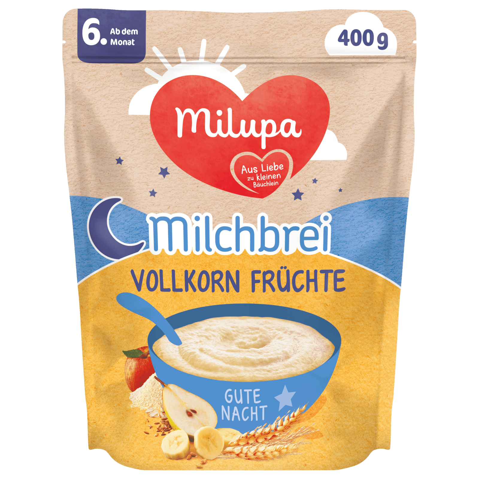 MILUPA MB VK FRUECHTE GN 6M 400G PK