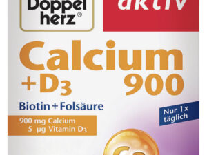 DOPPELHERZ Calcium 900 + D3 + Biotin 30 Tbl
