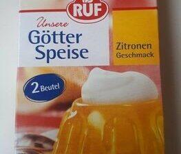 RUF GOETTERSPEISE ZITRONE 2X12G PK 40352329