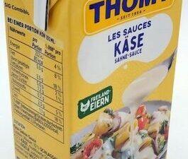 THOMY LES SAUCES KAESE SAHNE 250ML PK 40057842