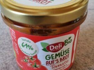 DELI GEMUESE AUF BROT TOMAT 150G GL 40264714