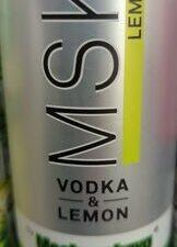 Vodka MSK Vodka & Lemon 0,33-l 40535500