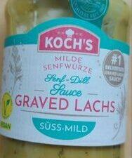 KOCHS GRAVED LACHS SAUCE 140ML GL 40594279