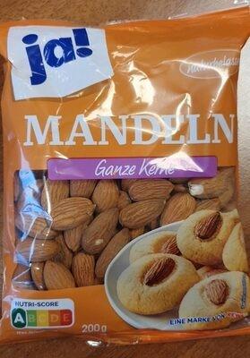 JA! MANDELN GANZ 200G BT 4337256434829