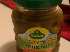 KUEHNE CORNICHONS CHILI 180G GL 40198545