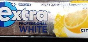 WRIGLEY'S EXTRA PROF WHITE CIT 10ST PK 40099811
