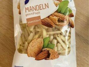 JA! MANDELN GESTIFTET 100G BT 4388860220964