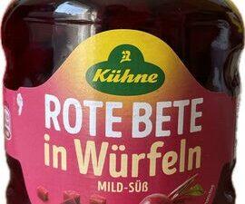 KUEHNE ROTE BETE WUERFEL 330G GL 40198231