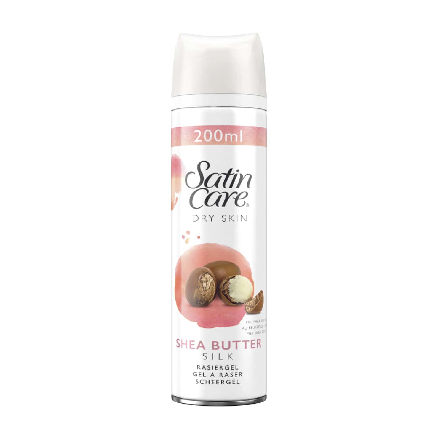 SATIN CARE RASIERGEL SHEA 200ML DS