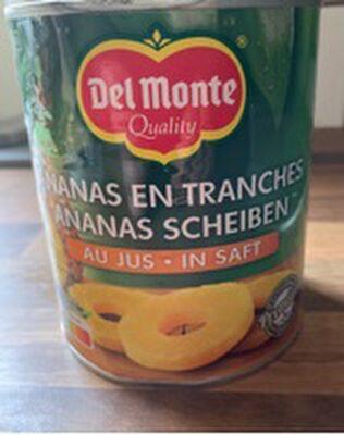 DEL MONTE ANANASSCHEIBEN IN SAFT 820G DS 24000012559