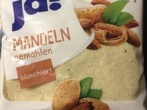 JA! MANDELN GEMAHLEN BLANC 100G BT 4388844141841